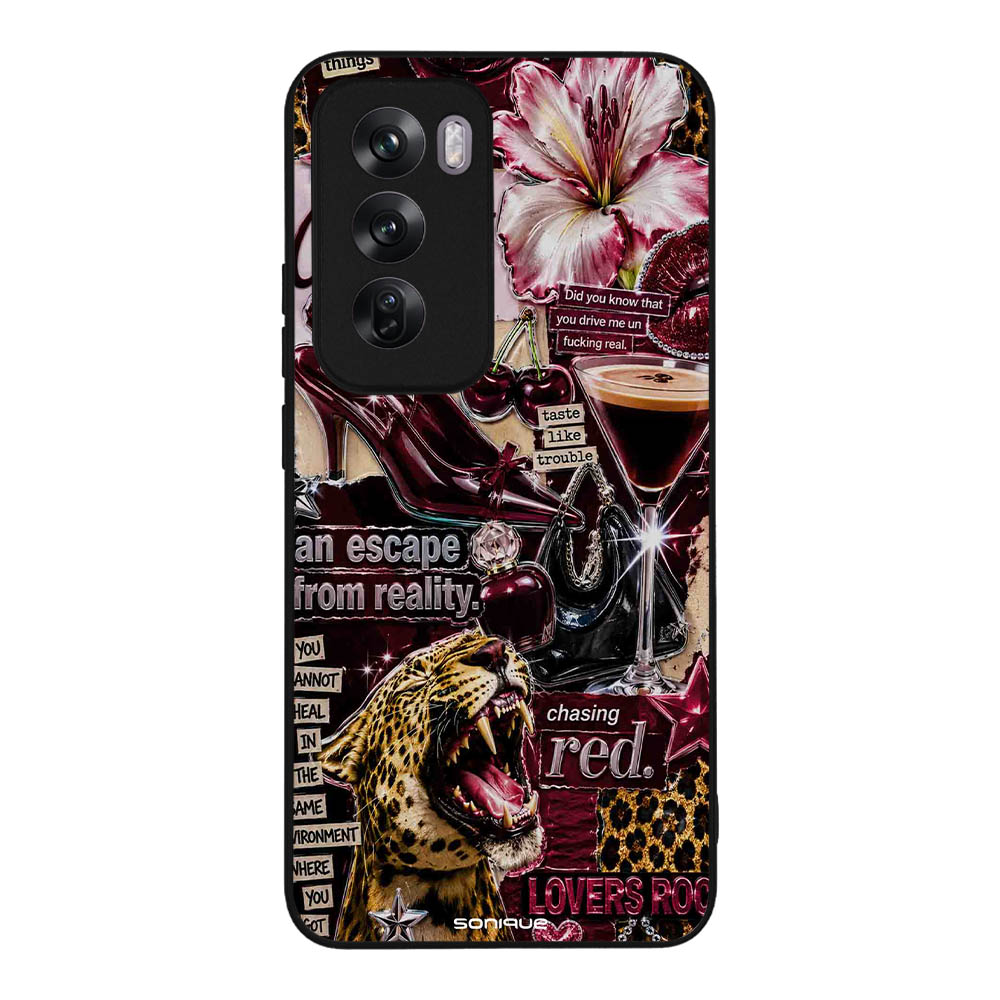 Θήκη Sonique Back to Y2K Series για Oppo Reno12 Pro 5G Chasing Red