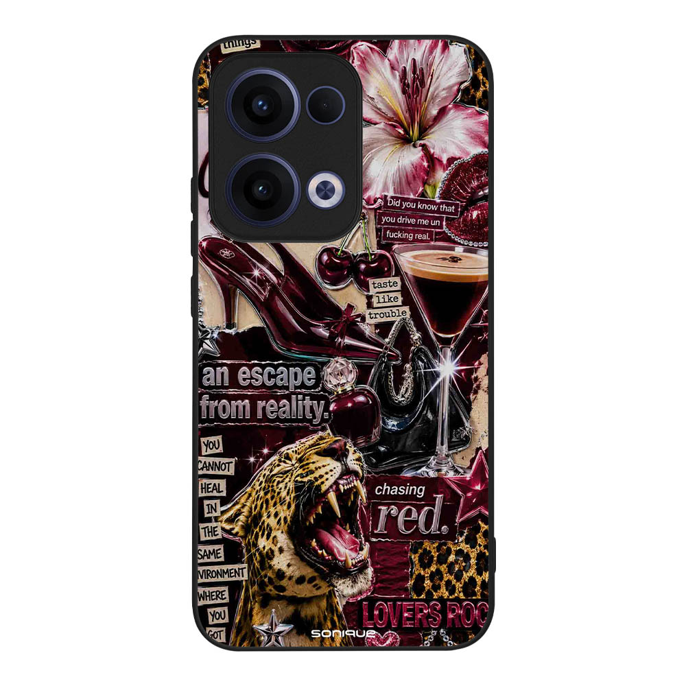 Θήκη Sonique Back to Y2K Series για Oppo Reno13 5G Chasing Red