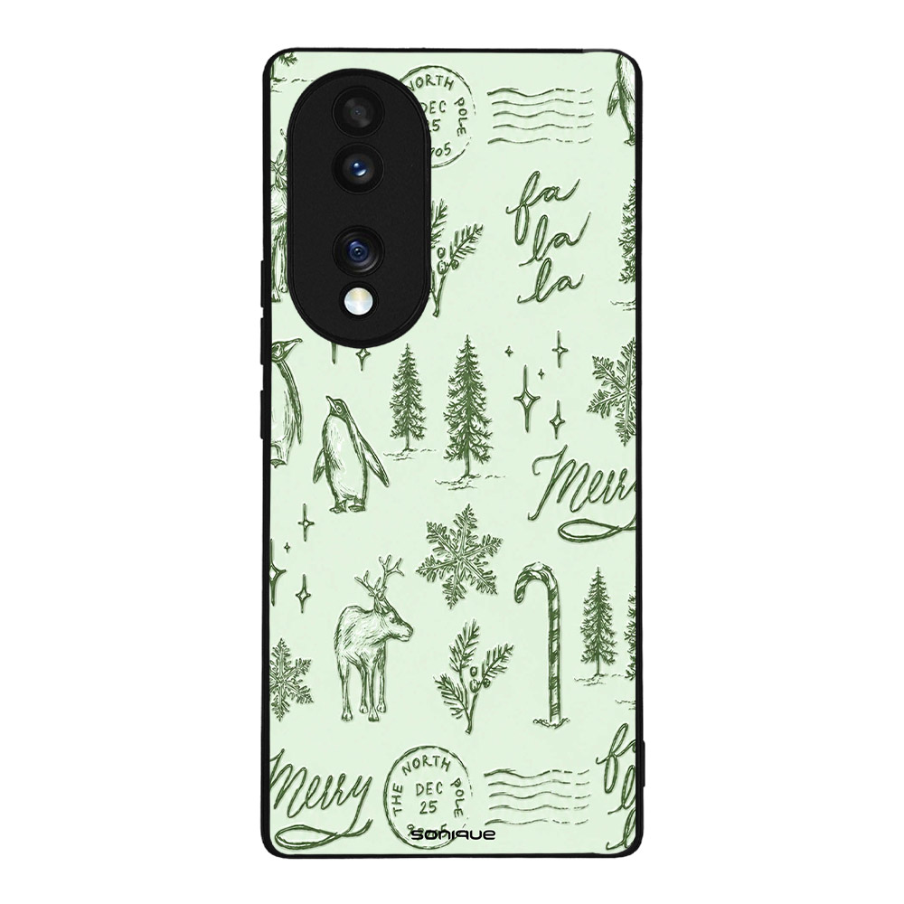 Θήκη Sonique It's Christmas Time Series για Honor 70 5G North Pole