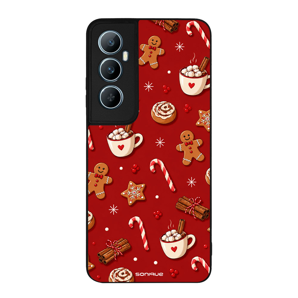 Θήκη Sonique It's Christmas Time Series για Realme C65 4G Hot Cocoa
