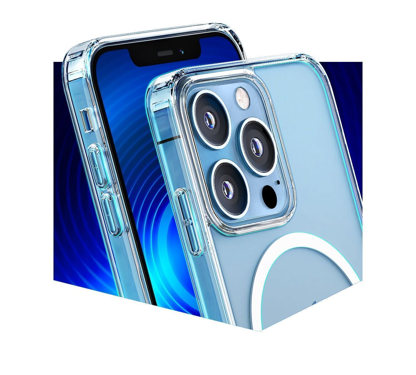 Θήκη Σιλικόνης 3MK MagCase Apple iPhone 13 Pro Διάφανο