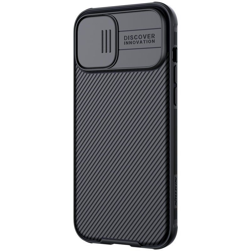 Θήκη Πλαστική Nillkin Camshield Pro Apple iPhone 12 / iPhone 12 Pro Μαύρο