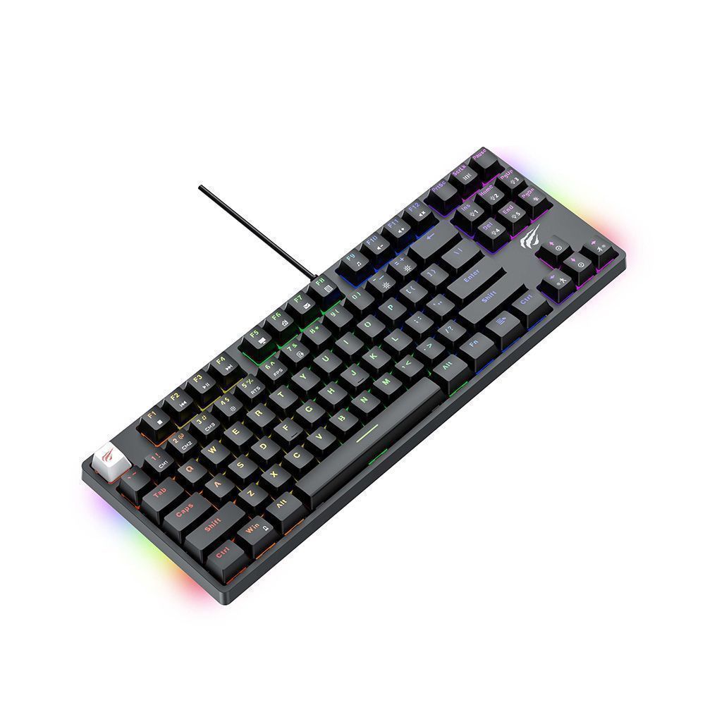Gaming Μηχανικό Πληκτρολόγιο Havit KB890L με RGB φωτισμό (Αγγλικό US) Μαύρο